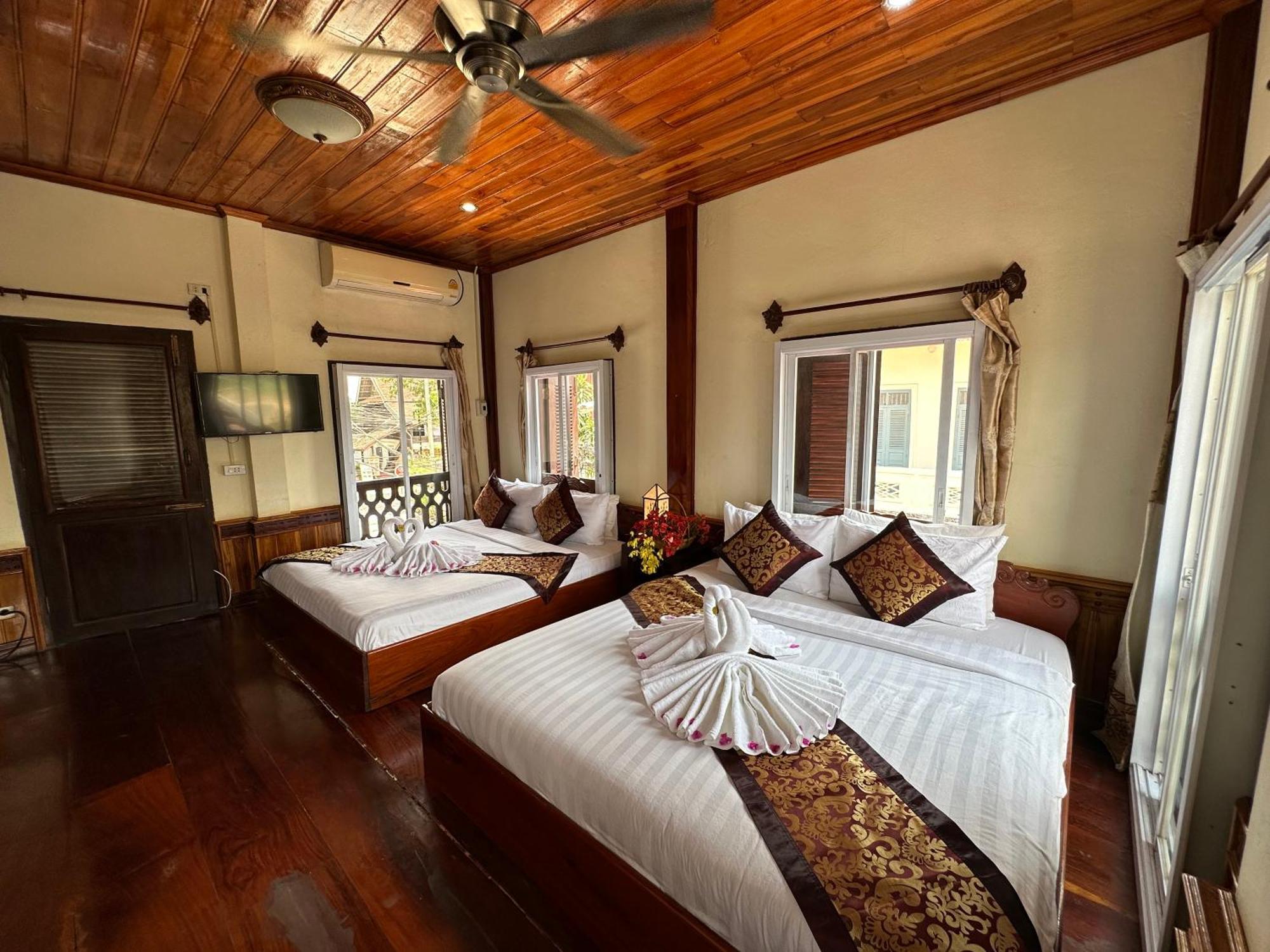 Villa Thida Mekong Riverside Luang Prabang Rom bilde