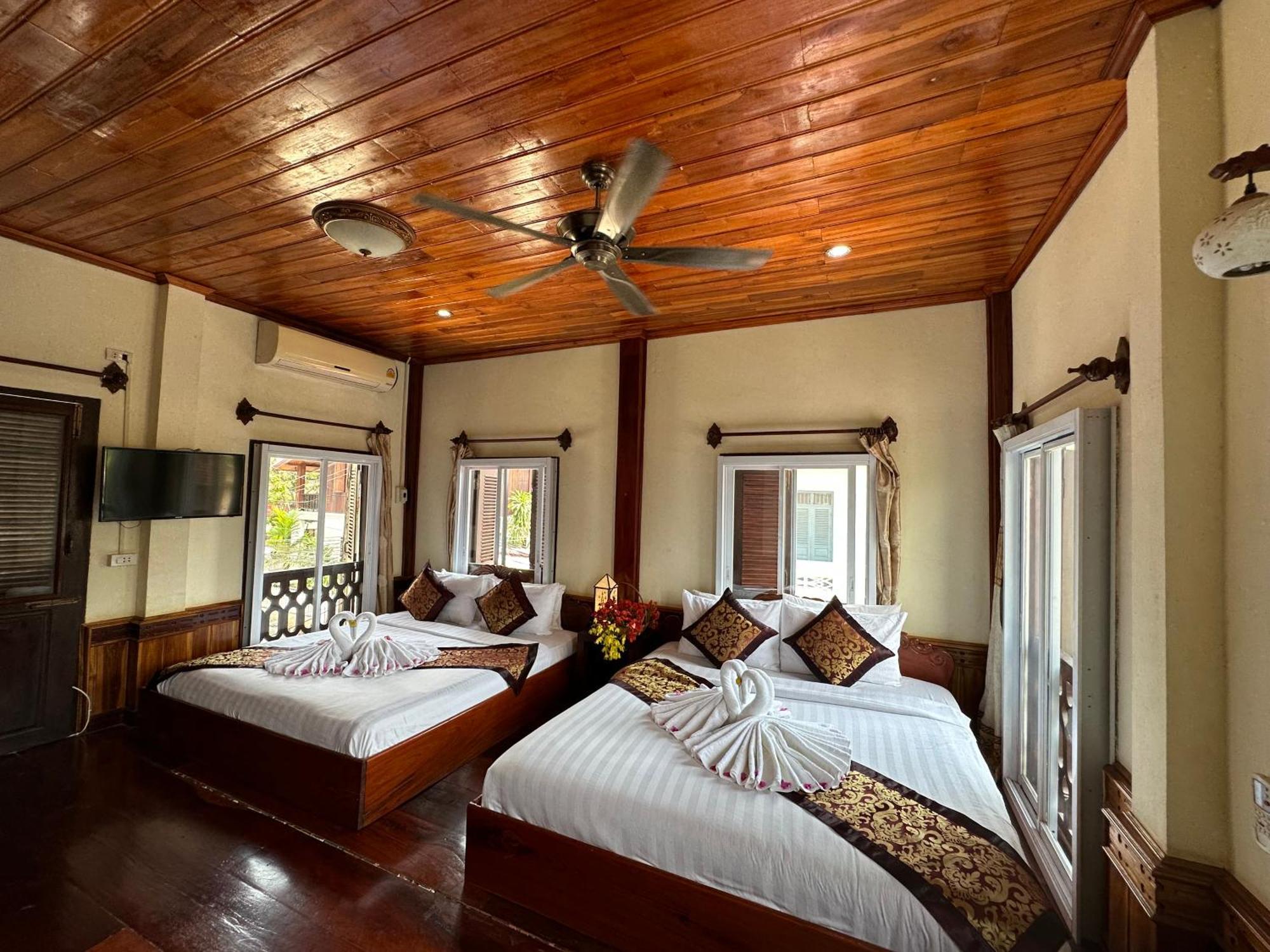 Villa Thida Mekong Riverside Luang Prabang Rom bilde
