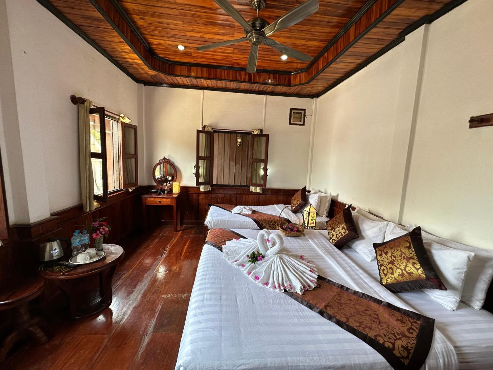 Villa Thida Mekong Riverside Luang Prabang Rom bilde