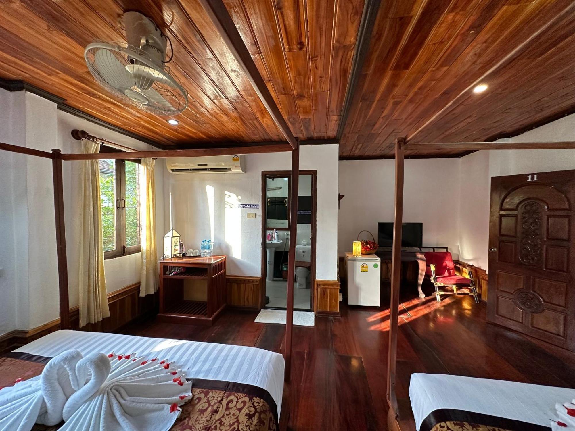 Villa Thida Mekong Riverside Luang Prabang Rom bilde