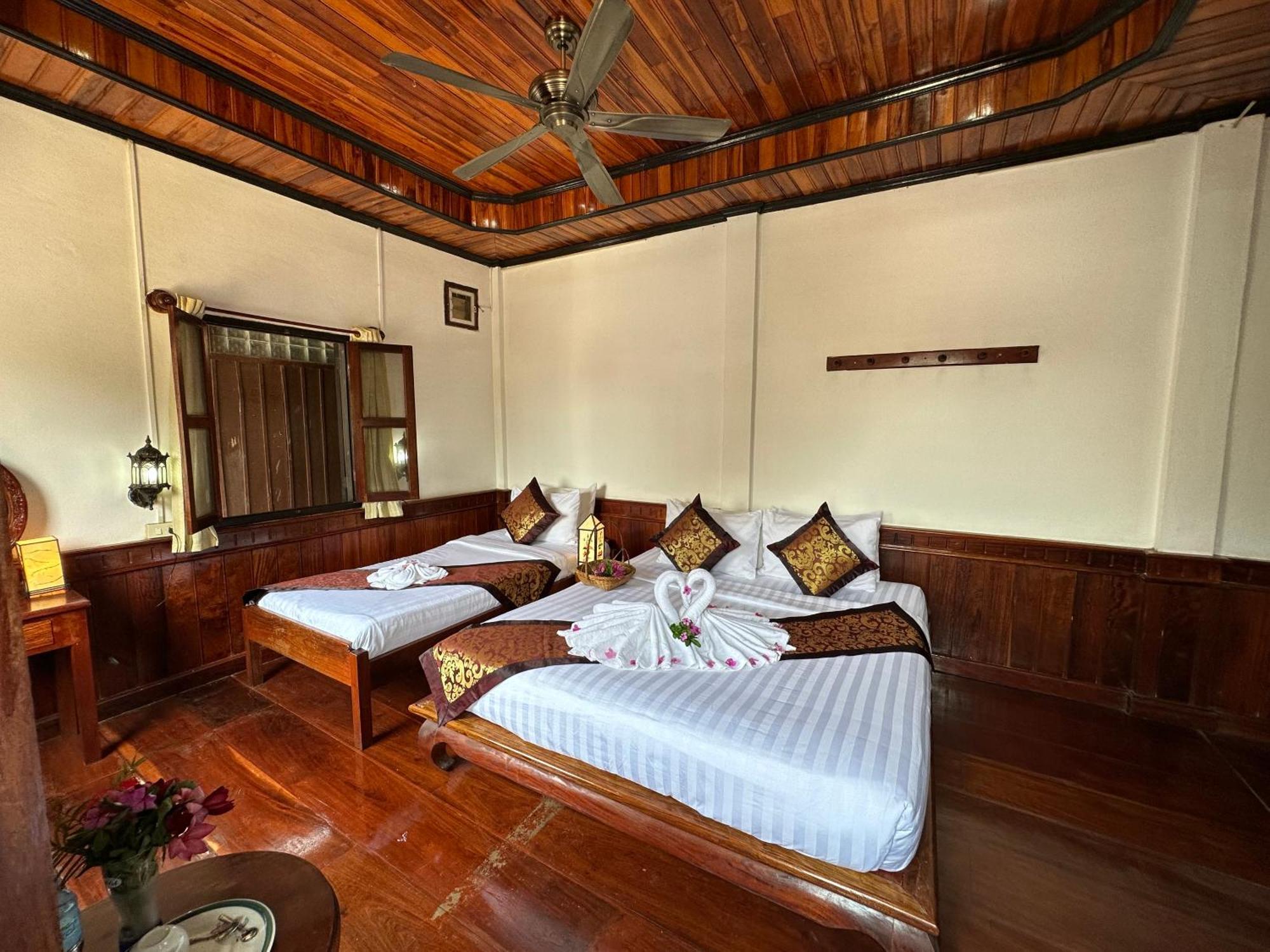 Villa Thida Mekong Riverside Luang Prabang Rom bilde
