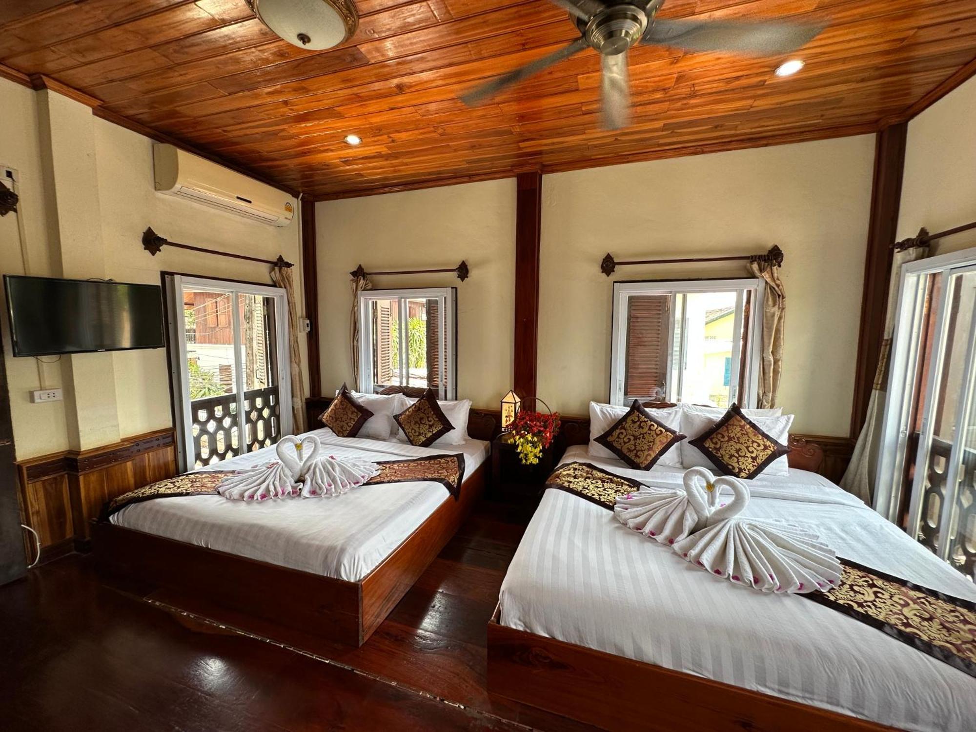 Villa Thida Mekong Riverside Luang Prabang Rom bilde
