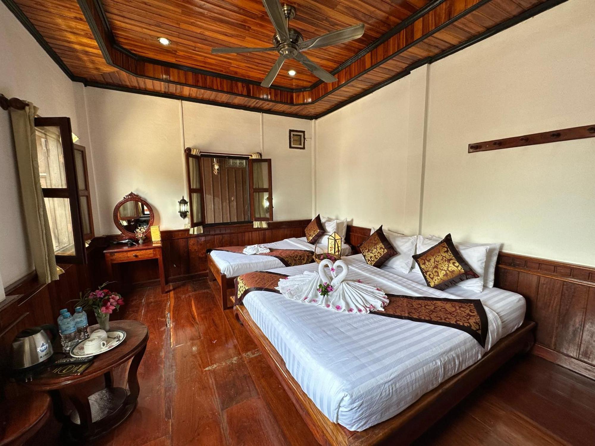 Villa Thida Mekong Riverside Luang Prabang Rom bilde